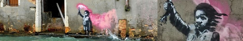 The World of Banksy: libri e curiosità - banner 3 - Venezia