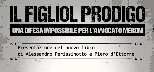 Cover presentazione libro "Il Figliol Prodigo"