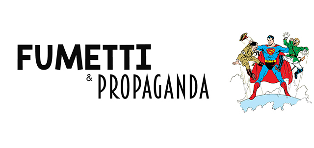 Cover mostra "Fumetti & Propaganda"